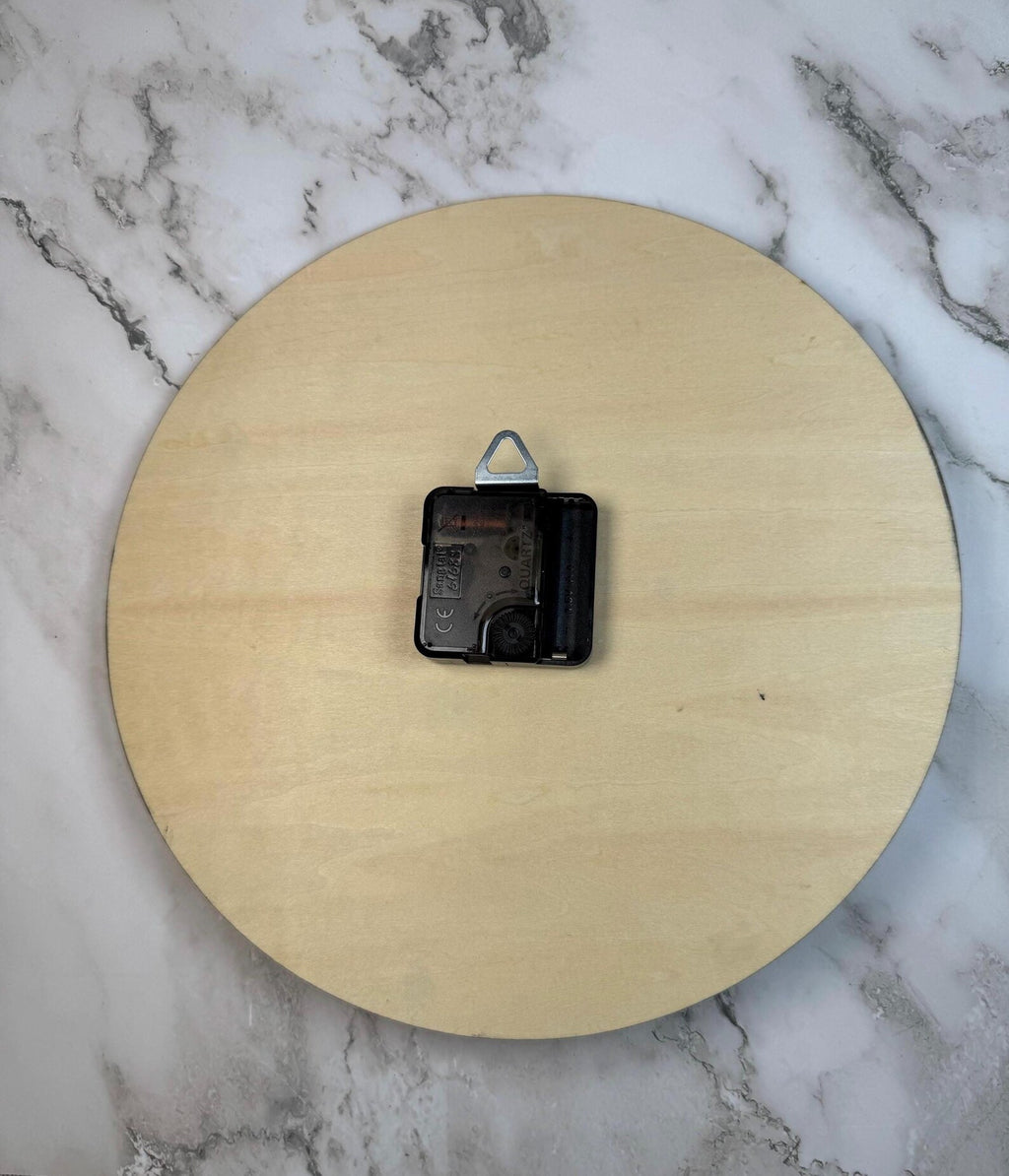 Laser Cut Wood Wall Clock | Vintage Design