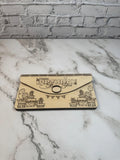 Personalized Laser Engraved Wooden Birthday Money Envelope