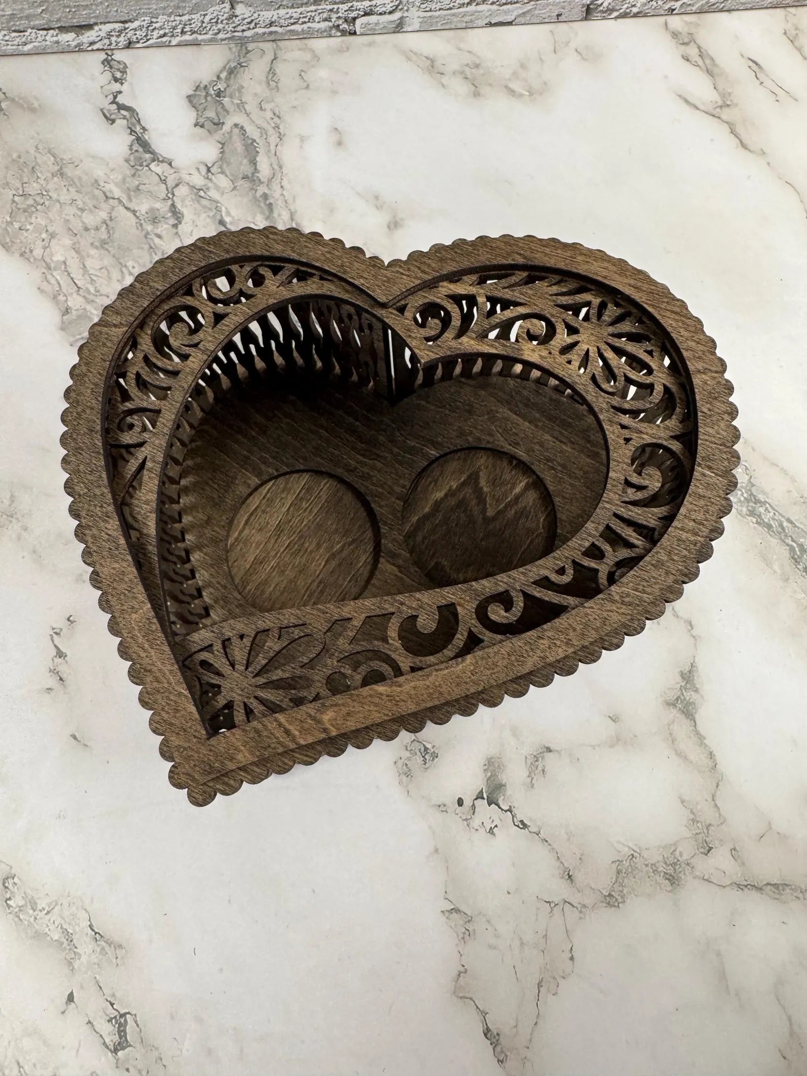 Decorative Heart Candle Holder