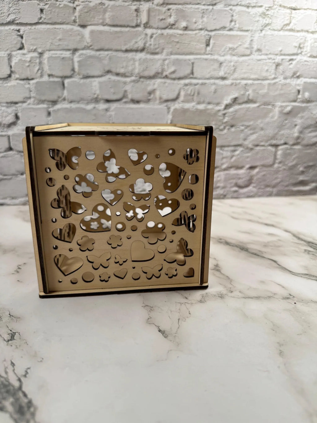 Personalized Wooden Gift Box for Couples