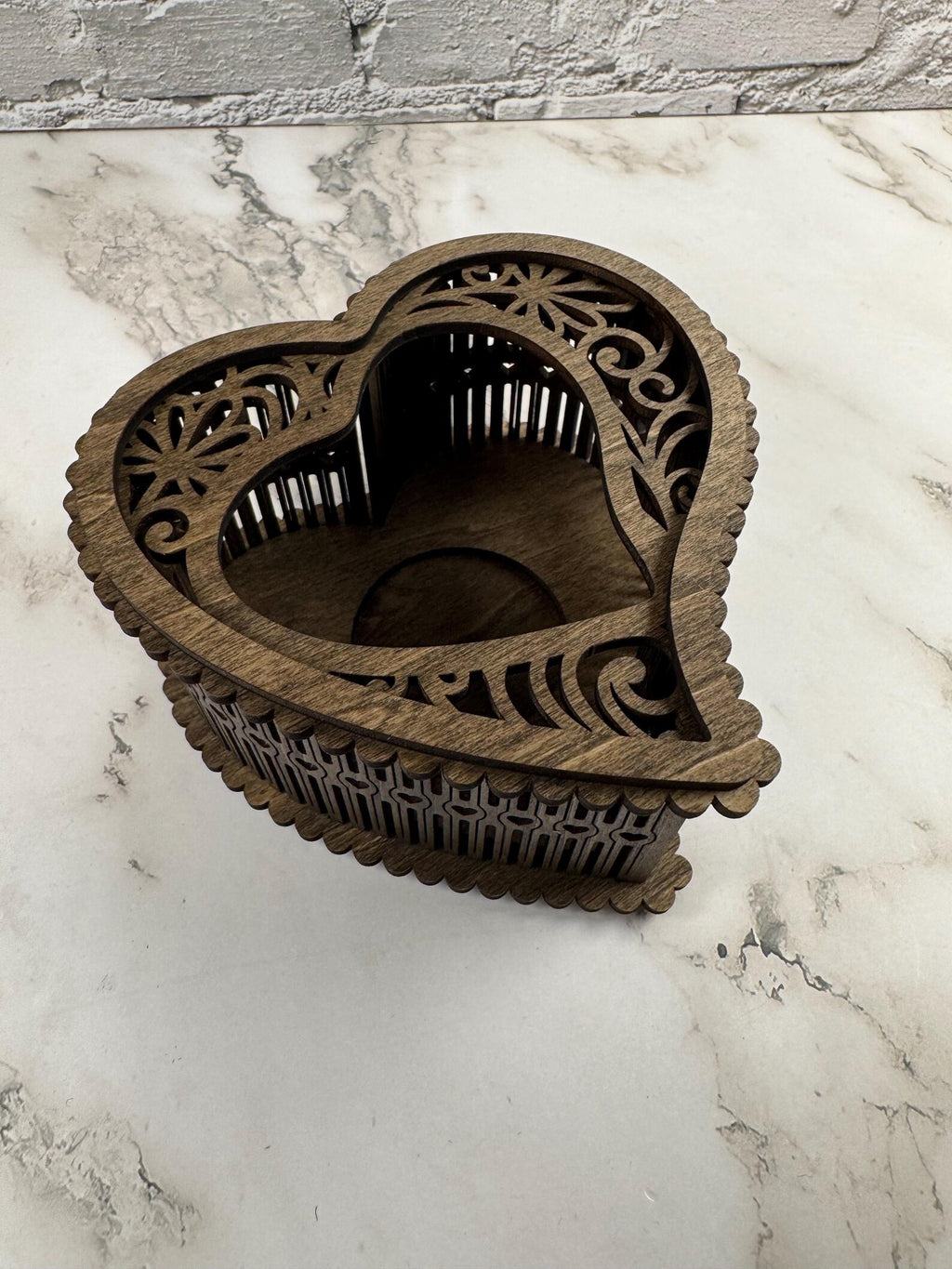 Modern Heart Candle Holder