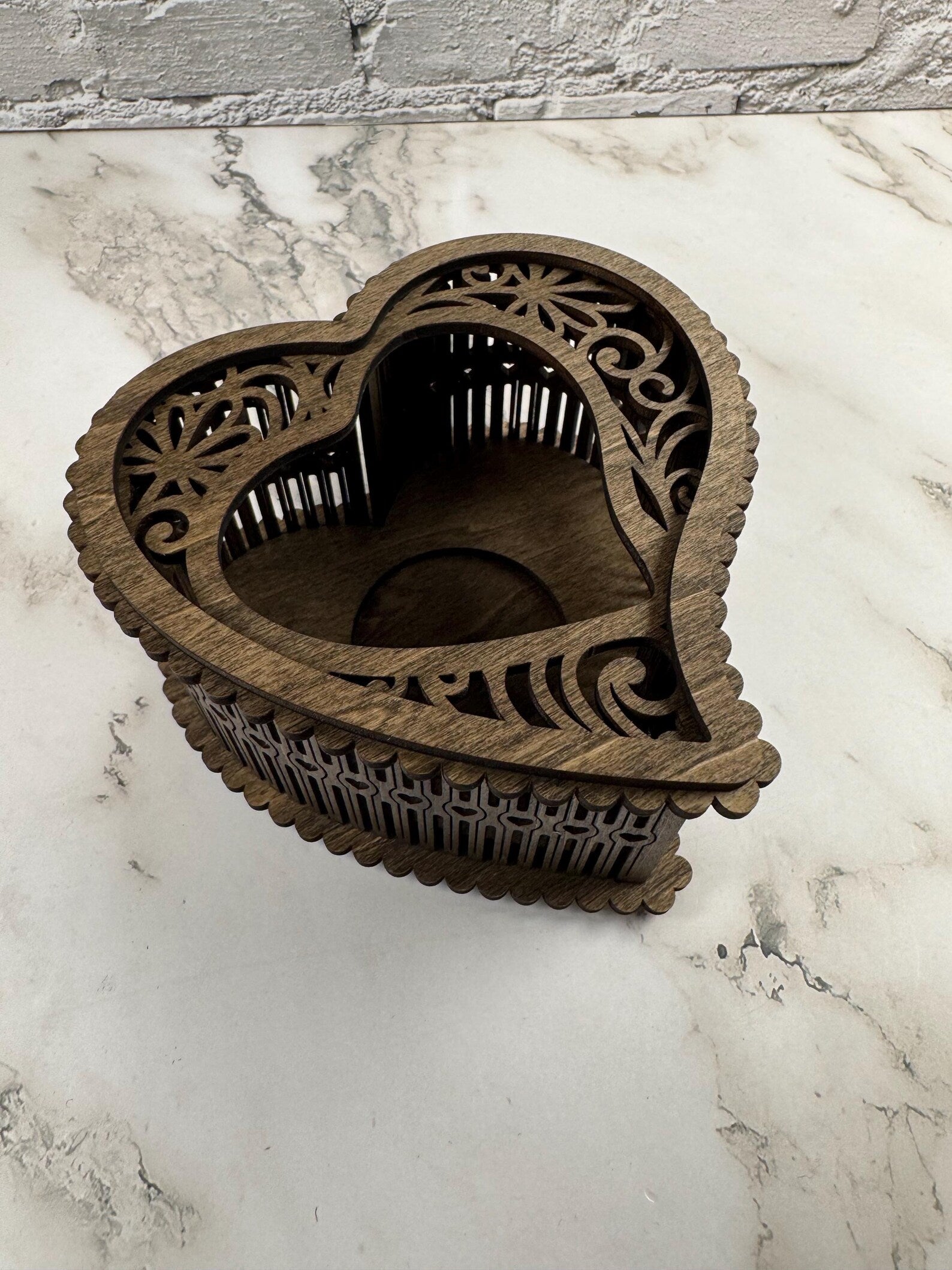 Modern Heart Candle Holder