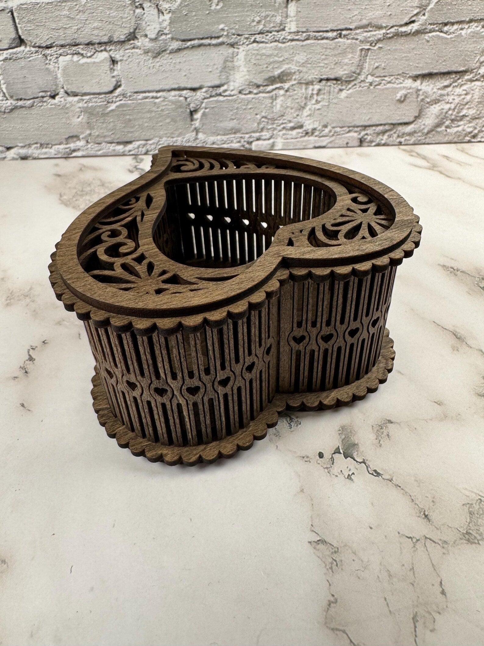 Modern Heart Candle Holder