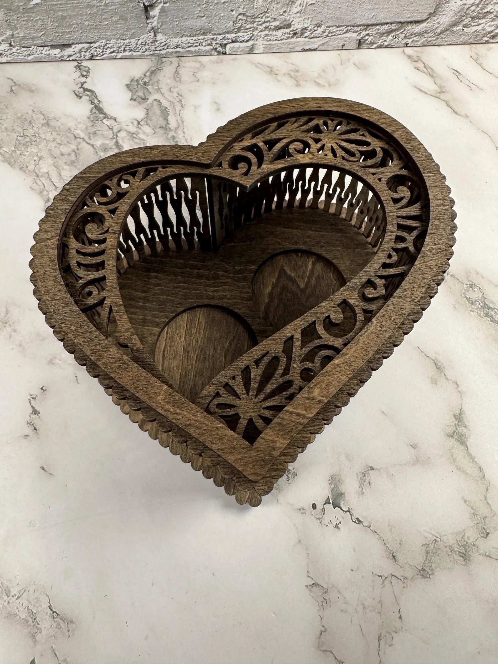 Decorative Heart Candle Holder