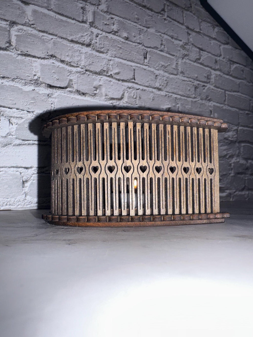 Modern Heart Candle Holder