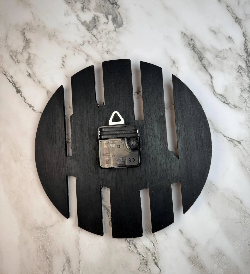 Rustic Wood Wall Clock