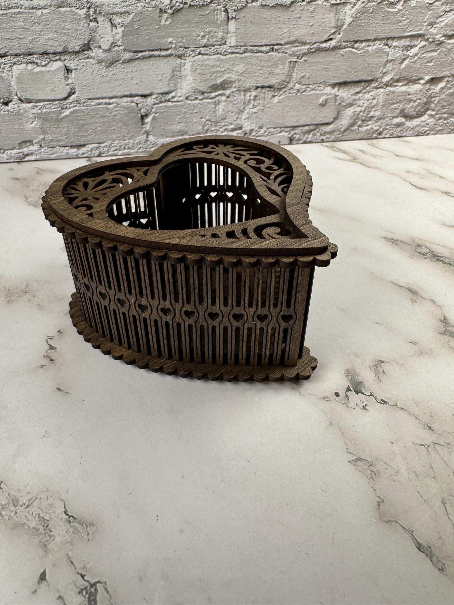 Modern Heart Candle Holder